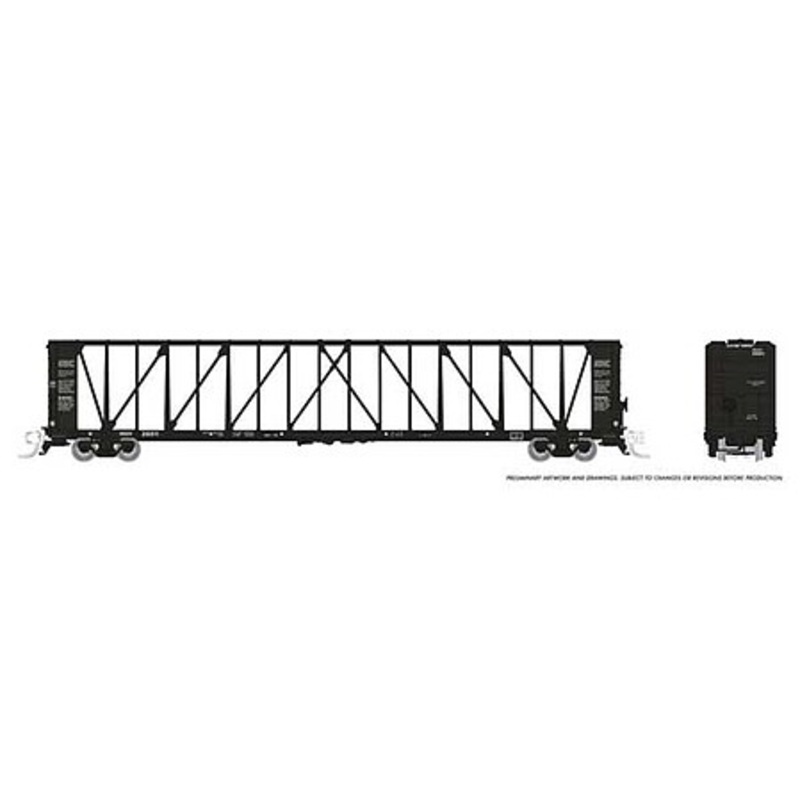 N NSC 73’Centerbeam MSDR Black 6pk