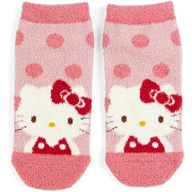 Sanrio MokoMoko Fluffy Socks Hello Kitty (23~25cm)