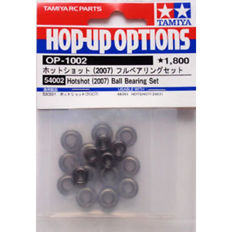 Tamiya 54002 (OP1002) Hotshot (2007) Ball Bearing Set