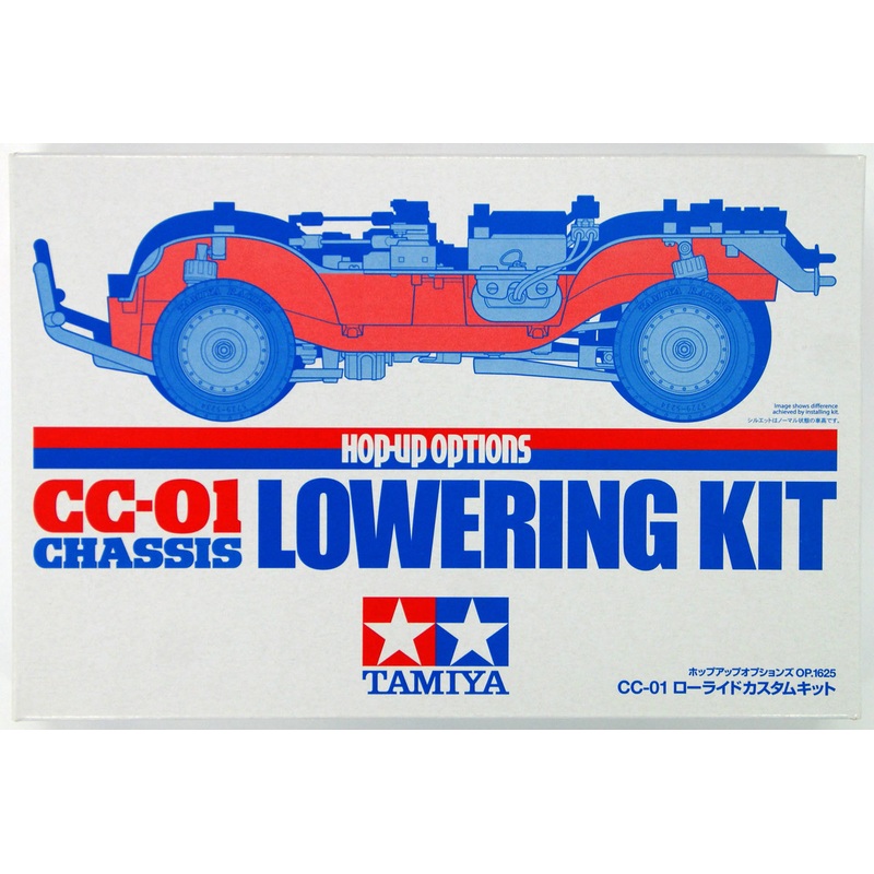 Tamiya 54625 (OP1625) CC01 Chassis Lowering Kit