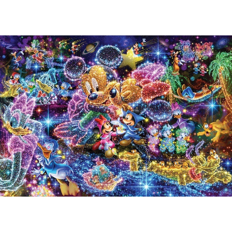 Tenyo Japan Jigsaw Puzzle DS-1000-771 Disney Mickey & Friends (1000 Pieces)