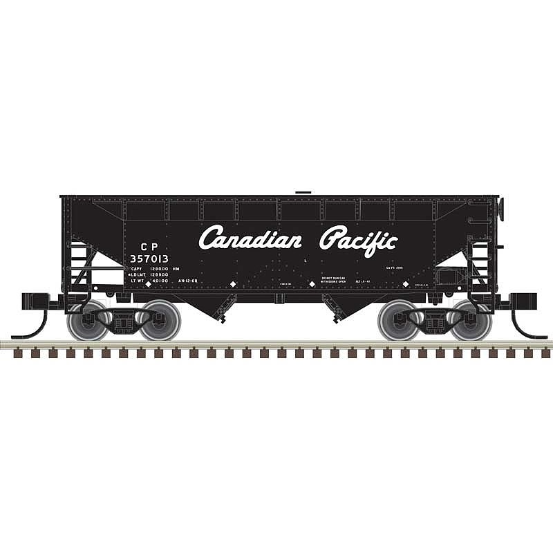 2 Bay Offset Hopper Canadian Pacific 3 pack