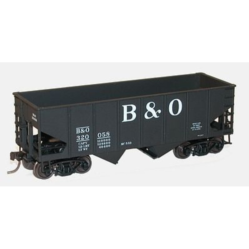55-Ton 2-Bay Open Hopper 3-Pack Kit Baltimore & Ohio