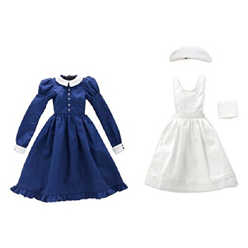 Azone FAR187-NVY for 50cm doll Classical Nurse Set White x Navy