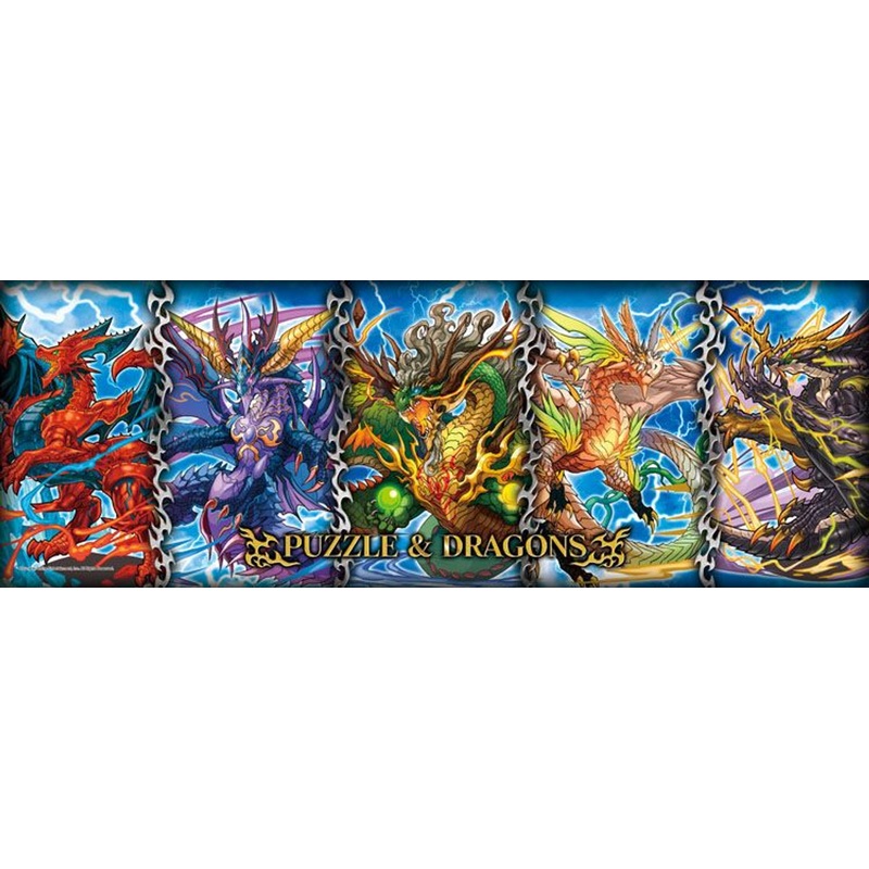 Ensky Jigsaw Puzzle Puzzle & Dragons Sky Dragon Rush!! (352 Pieces)