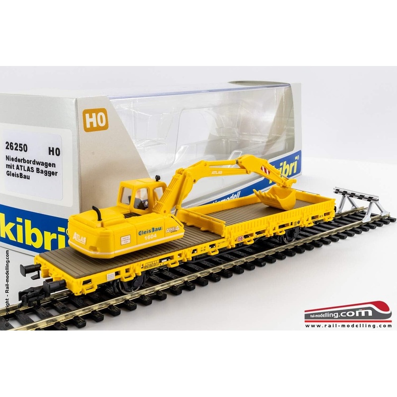 Low-Side Work Car w/Atlas Excavator