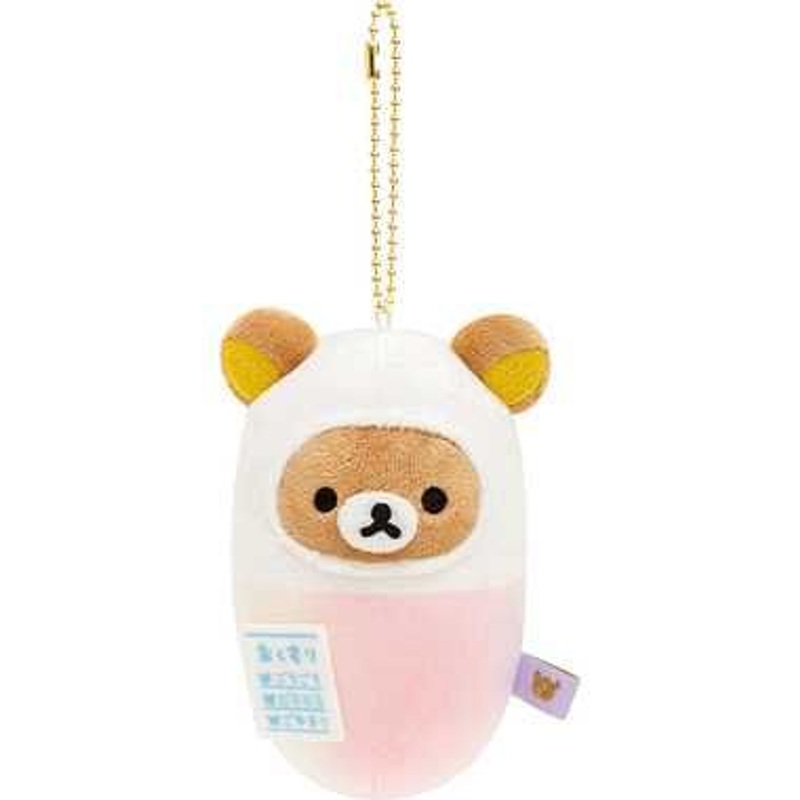 San-x Rilakkuma Keychain Plush – Rilakkuma Capsule (Rilakkuma Hospital)
