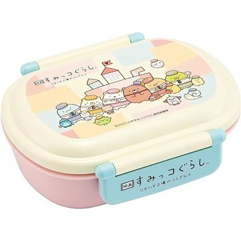 Skater Sumikko Gurashi Oval Lunch Box (Movie Sumikko Gurashi 3)