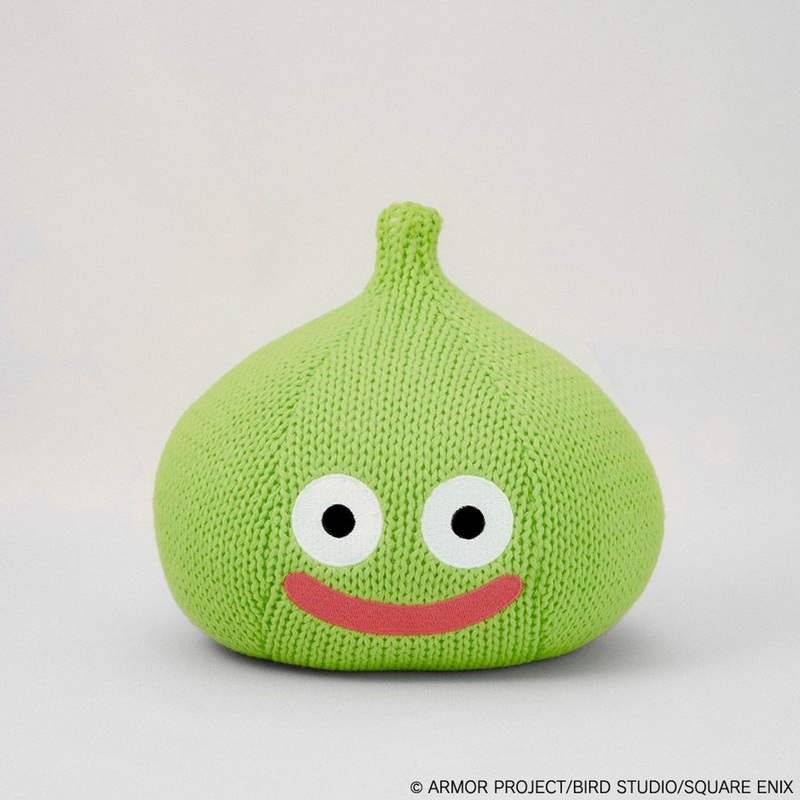 Square Enix Amigurumi Plush Toy Smile Slime: Lime Slime (Dragon Quest)