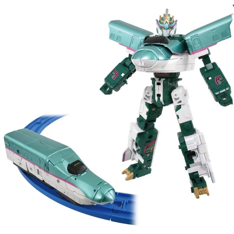 Takara Tomy Pla-Rail Shinkansen Henkei Robo Shinkalion CW E5 Hayabusa