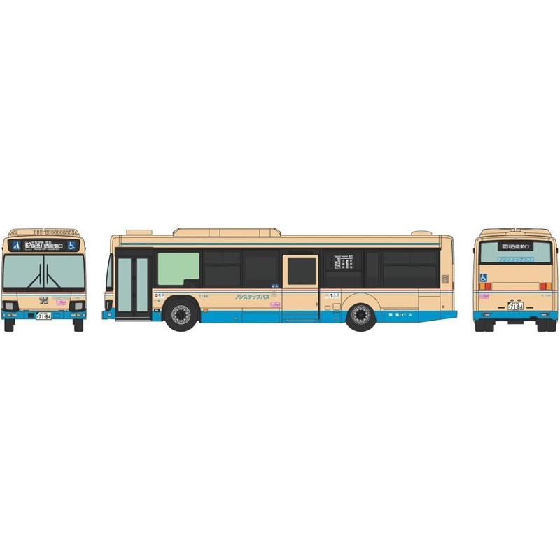 Tomytec My Town Bus Collection MB5-2 Hankyu Bus (N scale)