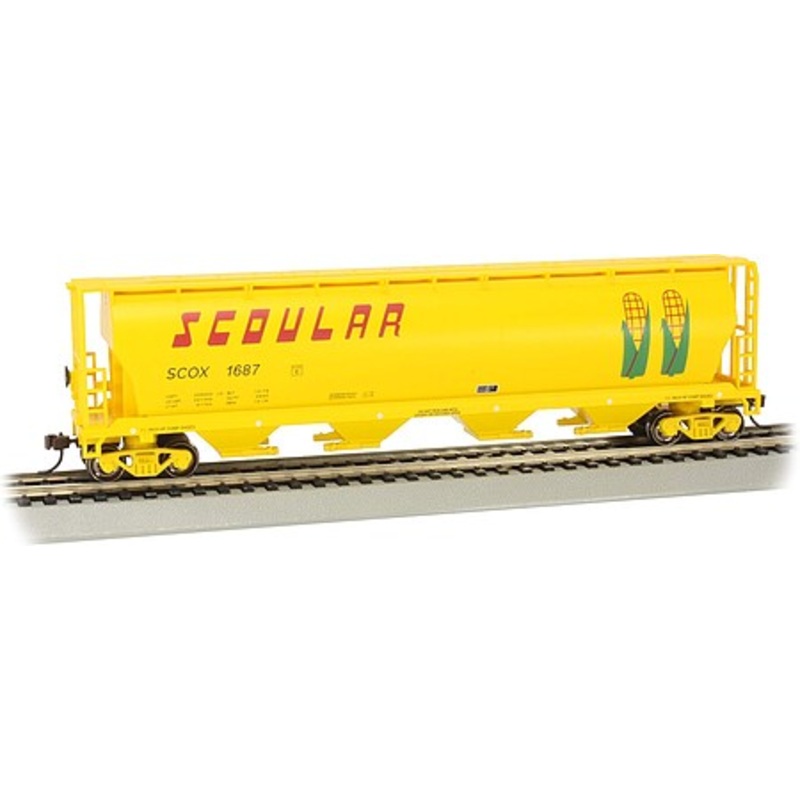 4-bay Cylindrical Grain Hopper Scoular Grain #1687