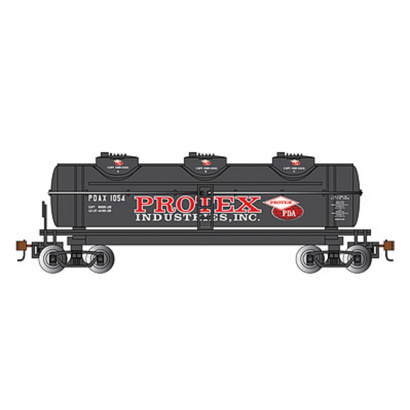 40′ Three Dome Tank Car Protex Industries