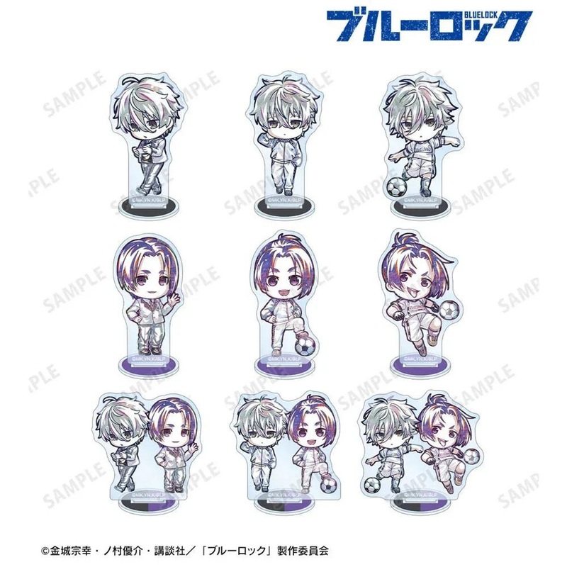 arma bianca Blue Lock Ani-Art Acrylic Stand Collection 9pcs Box