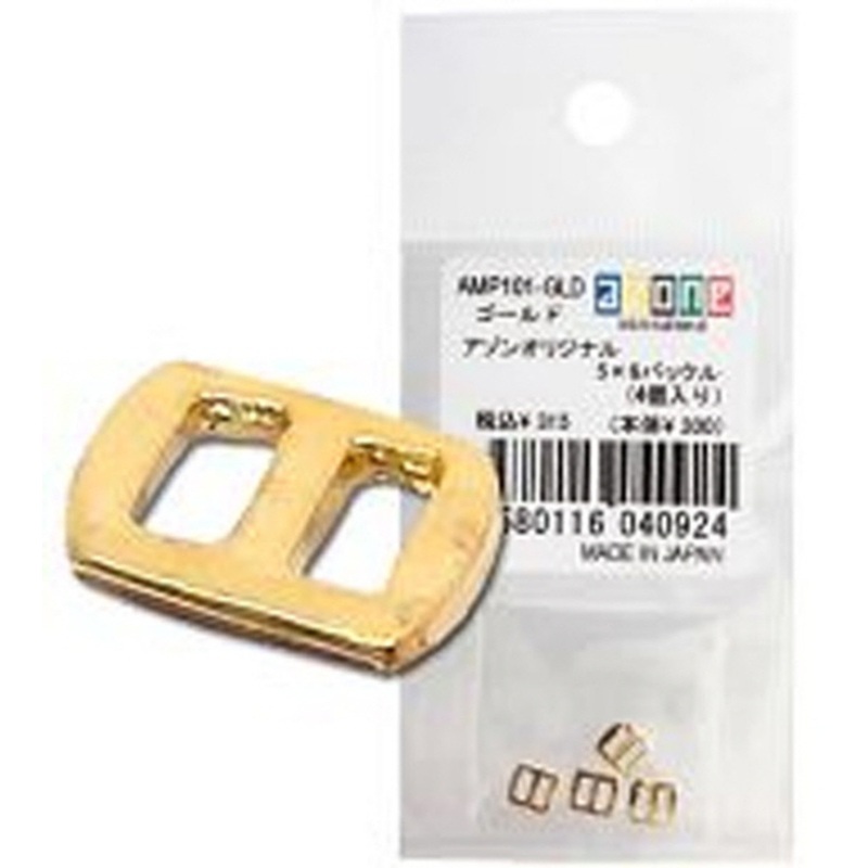 Azone AMP101-GLD Azone Original 5 x 6 Buckle Gold