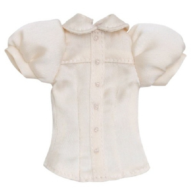 Azone POC398-PNK PNS Simple Round Collar Blouse Pink