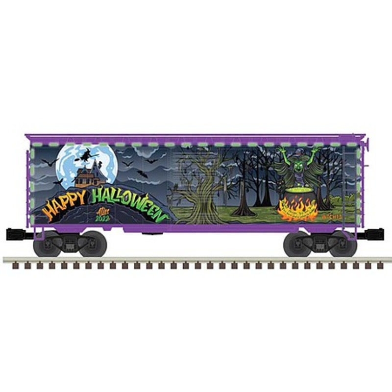 O Scale 40′ PS1 Boxcar Halloween