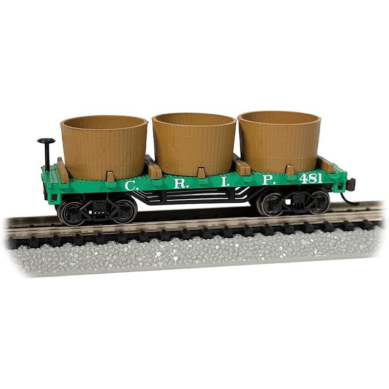 Old-Time Water Tank Car Rock Island