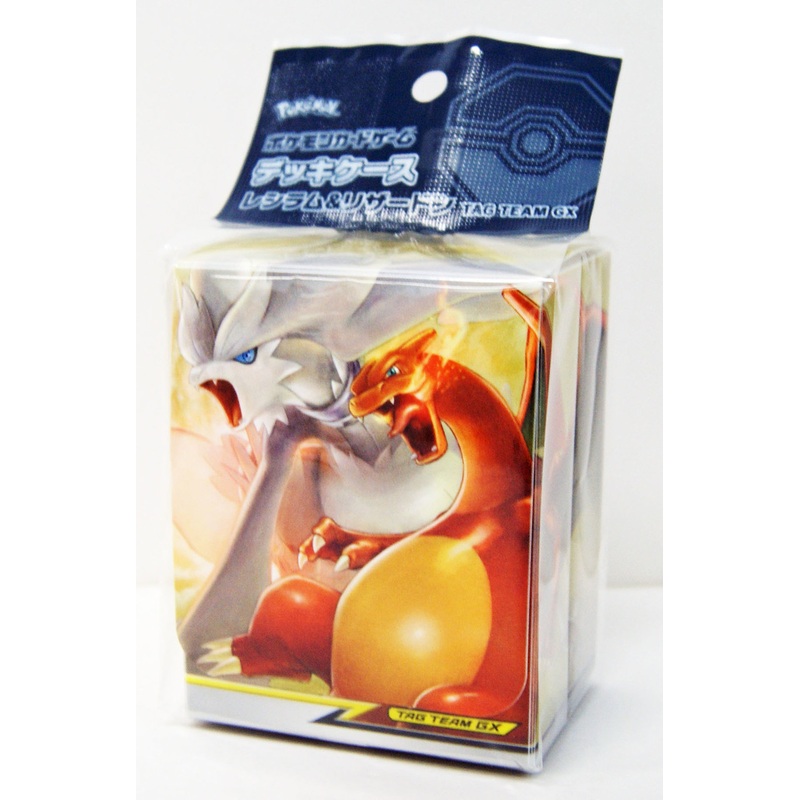 Pokemon Card Game Deck Case Reshiram & Charizard TAG TEAM GX