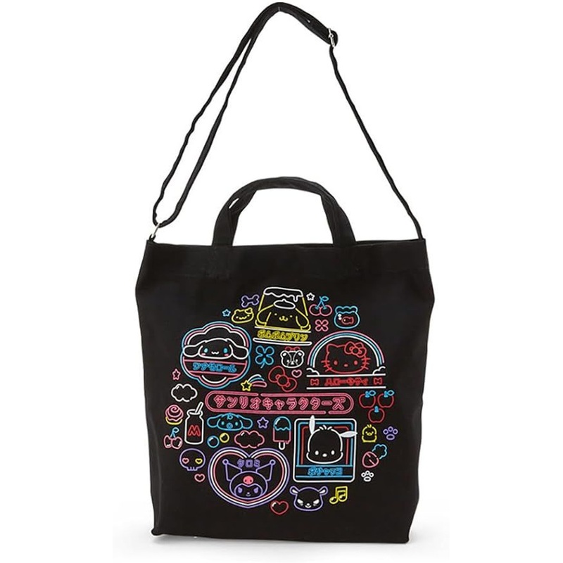 Sanrio Tote Bag (Sanrio Vivid Neon)