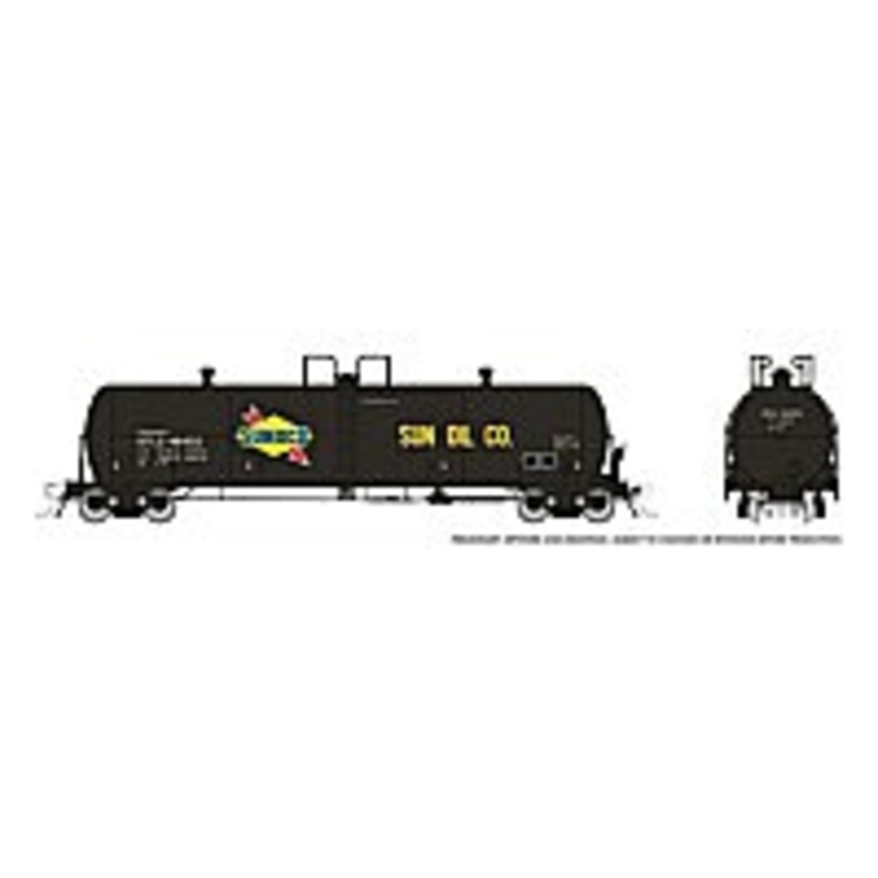 Tank Car Sunoco/UTLX/1974+ HO Scale 6pk