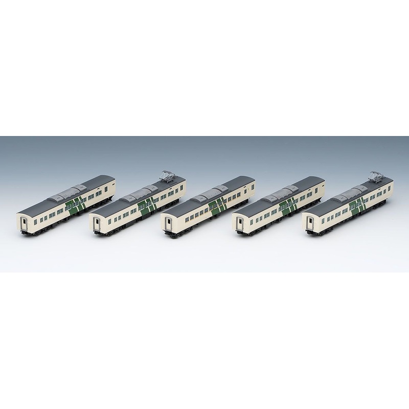 Tomix 98568 JR Series 185-0 Limited Express Train (Odoriko/Reinforced Obstacle Deflector) 5 Cars Add-on Set (N scale)