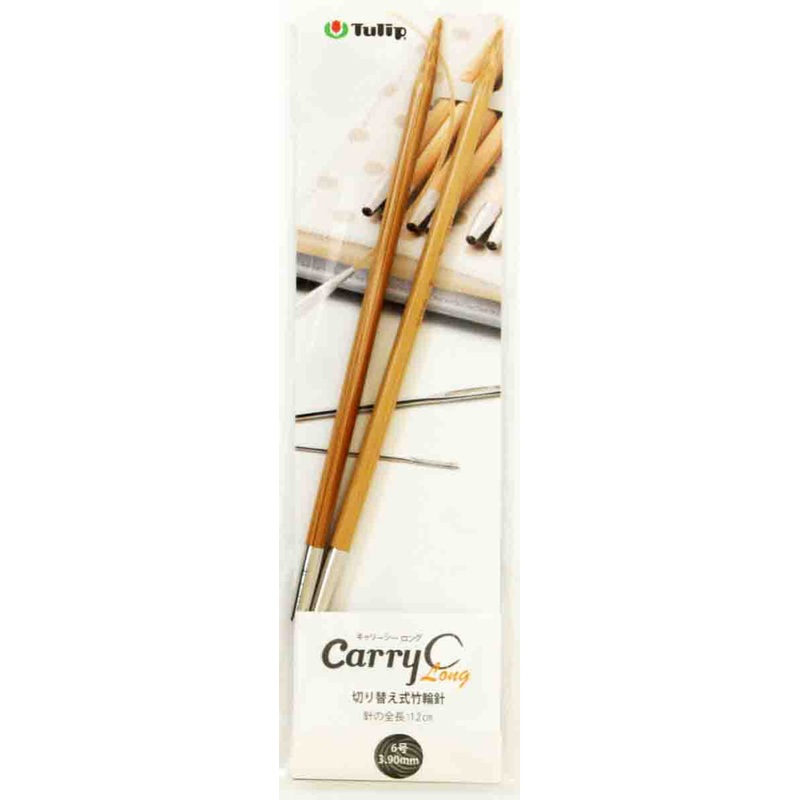 Tulip CCJA-31 Carry C Long Bamboo Knitting Needle 3.90mm (No.6)