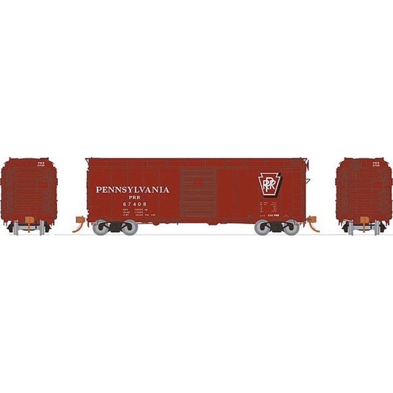 X31A Single-Door Boxcar PRR Shadow Keystone