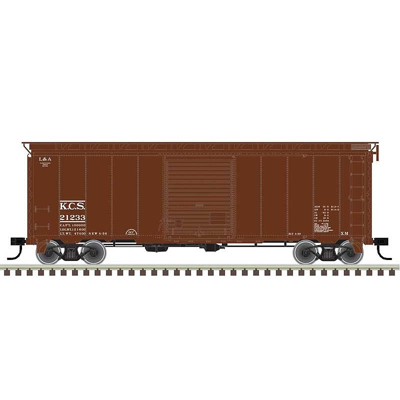 40′ Postwar Box Car Kansas City Southern #21248