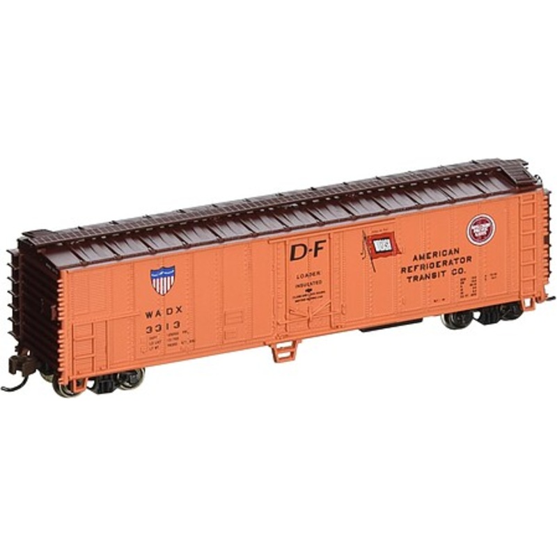 ACF 50′ Steel Reefer Amer Refrig Transit Co.