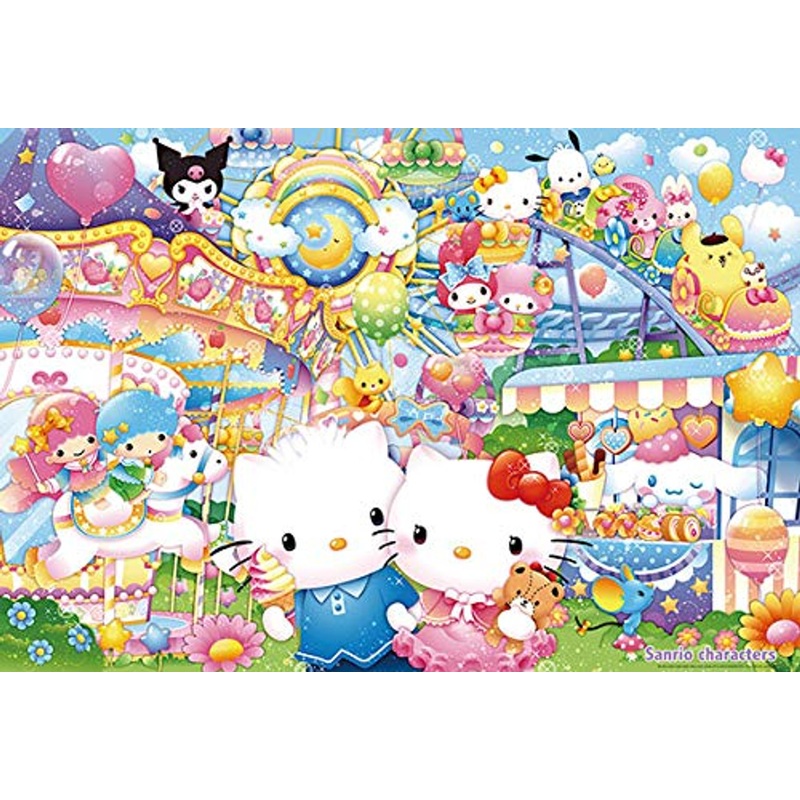 Beverly Jigsaw Puzzle 31-493 Hello Kitty Sanrio Characters Dreaming Park (1000 Pieces)