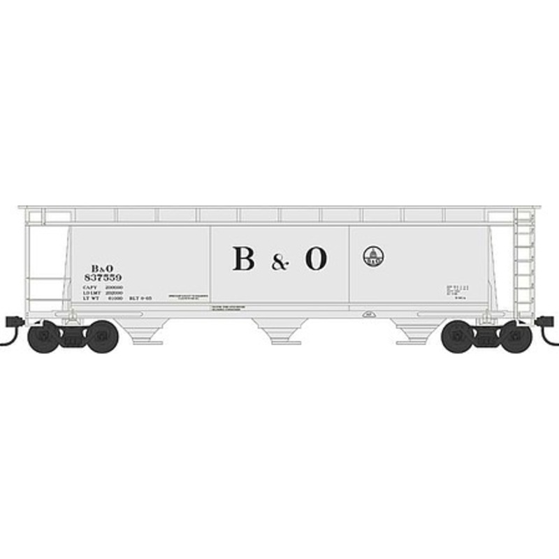 Cylindrical Hopper Baltimore & Ohio #837564