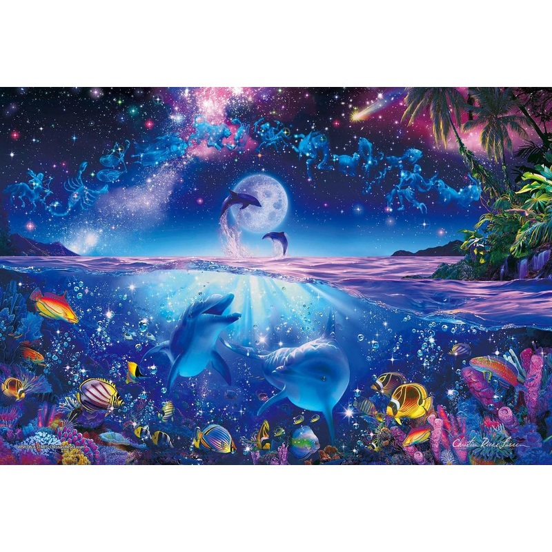 Epoch Jigsaw Puzzle 28-325 Lassen Glowing Puzzle Wish Upon a Star (300 Pieces)