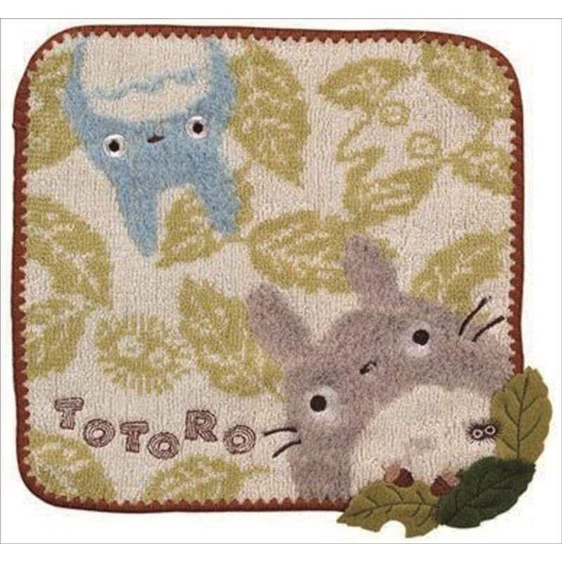 Marushin Studio Ghibli My Neighbor Totoro Mini Towel “Konara Leaves”