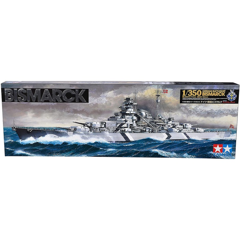 Tamiya 78013 German Naby Bismarck 1/350 Scale Kit