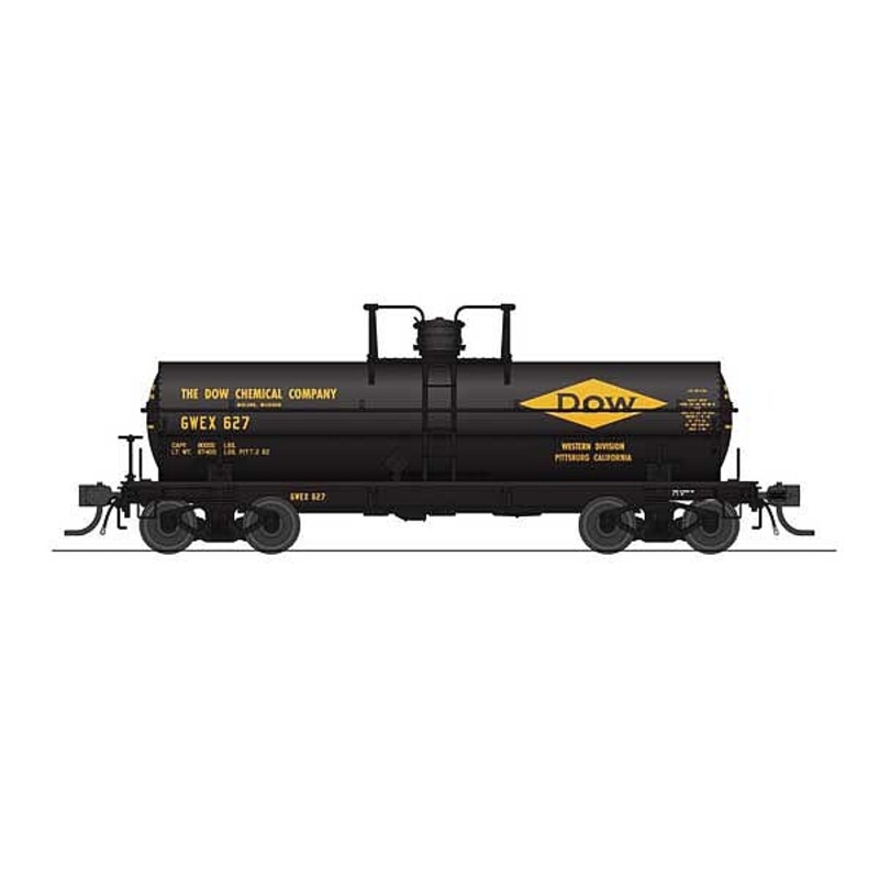 6,000 gallon Tank Car 1960s DCVC