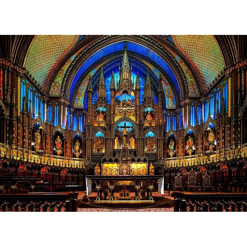 Epoch Jigsaw Puzzle 05-084 Notre-Dame Basilica Canada (500 Pieces)
