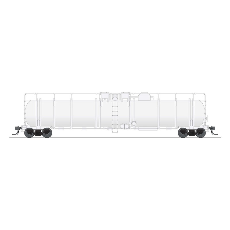 Ho Cryogenic Tank Car Undec Type A White