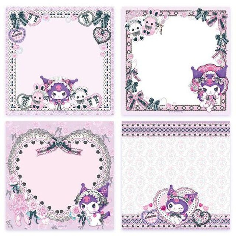 Sanrio Characters x Amenomori Fumika Memo Pad Kuromi