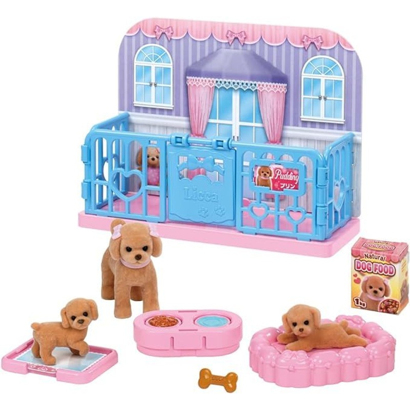 Takara Tomy Licca Doll Pudding-chan’s Room Play Set