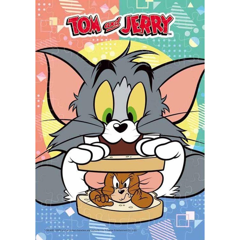Tenyo B108-828 Jigsaw Puzzle Tom and Jerry Tom’s Feast! (108 Pieces)