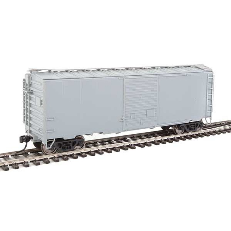 40′ ACF Welded Boxcar w/ 8′ Youngstown Door Undecorated