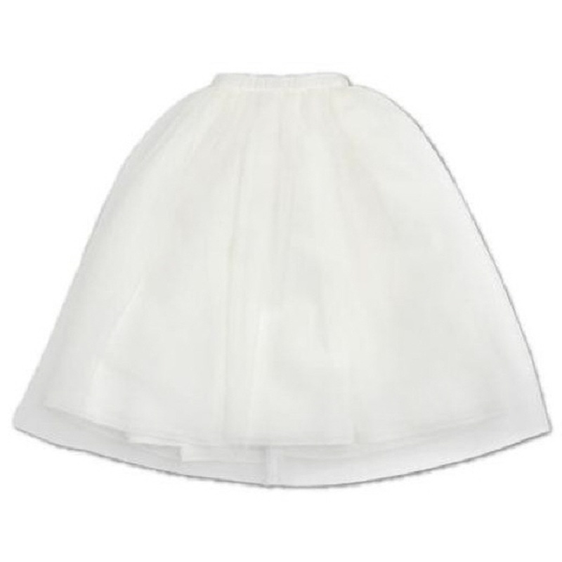 Azone FAR219-WHT for 50cm doll Tulle Skirt White