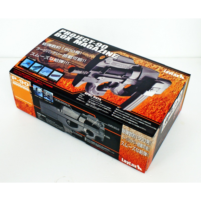 Laylax F-Factory Box Magazine 1500 Rnd for Tokyo Marui Project-90 581483
