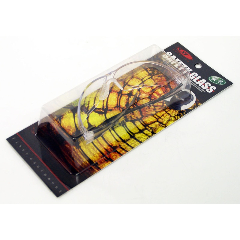 Laylax Satellite Safety Glasses Clear Type 589533