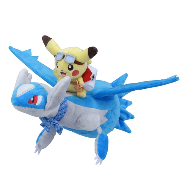 Pokemon Center Original Plush Doll Pikachu Riding Latios