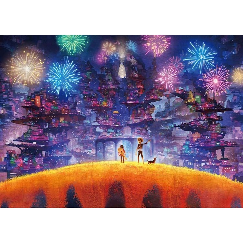 Tenyo D300-059 Jigsaw Puzzle Disney Remember Me – Land of the Dead (300 Pieces)