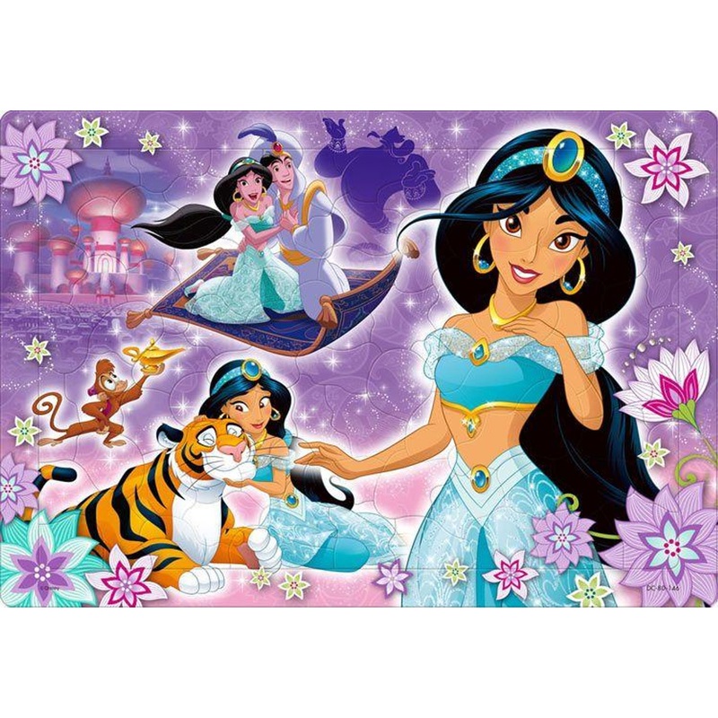 Tenyo DC80-146 Jigsaw Puzzle Disney Shining Jasmine (80 Pieces)