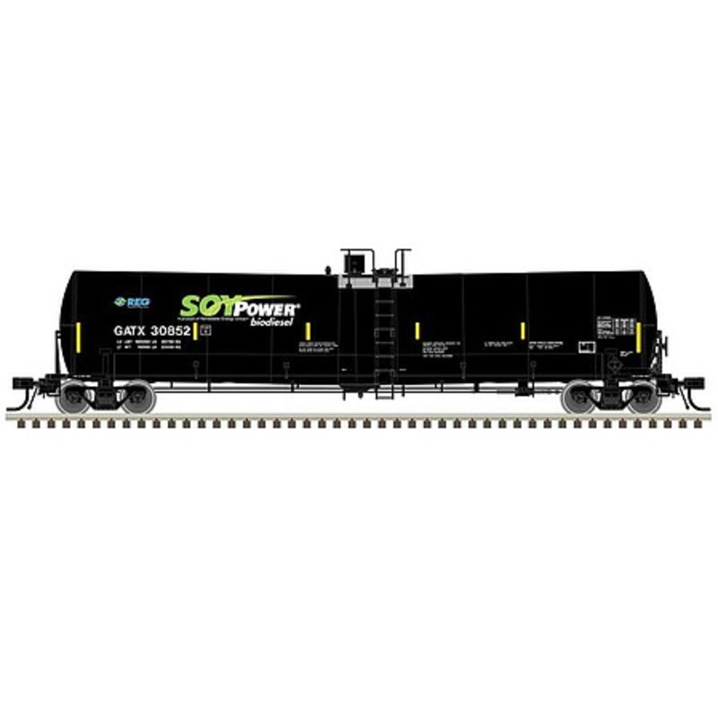 25,500 Gallon Tank Car Soy Power GATX