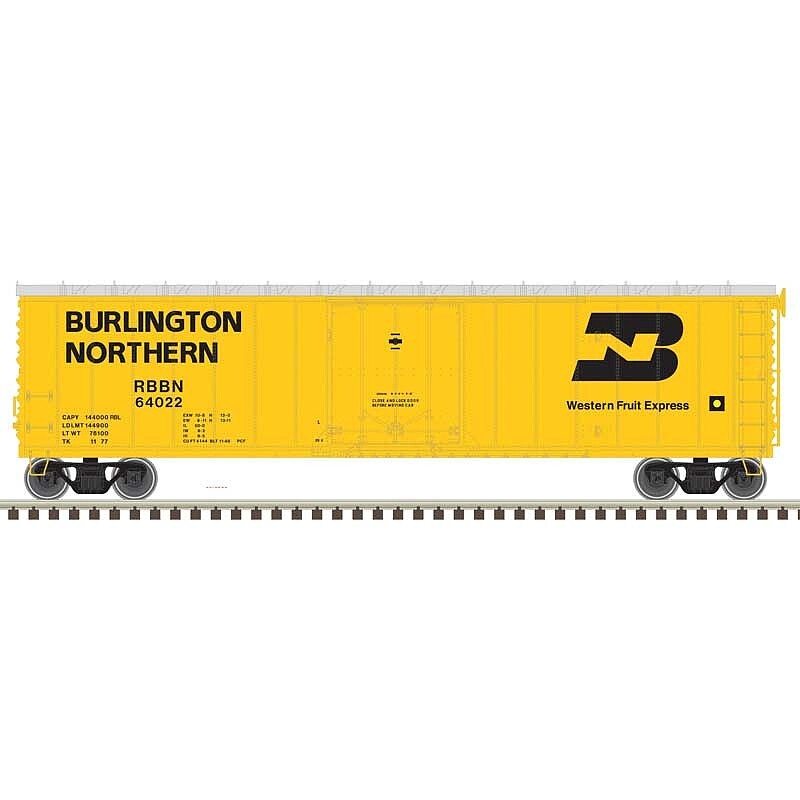 50′ Plug-Door Boxcar Burlington Northern #64175